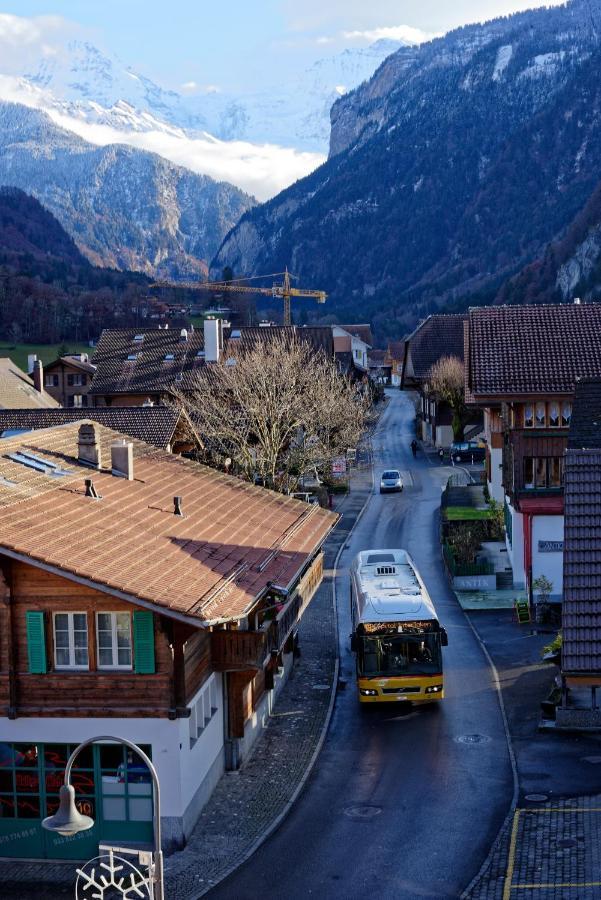 Baeren Hotel, The Bear Inn Wilderswil Bagian luar foto